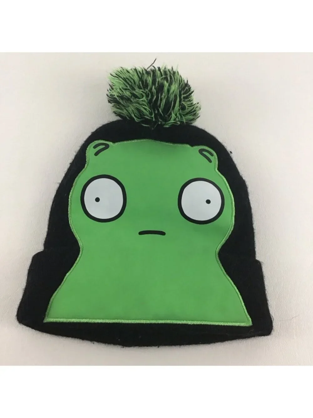Bob's Burgers Beanie Hat Cap Kuchi Kopi Vinyl Character Pom Pom Ball Winter Gear
